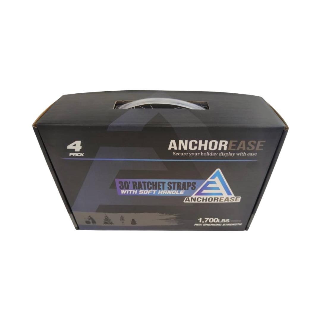 AnchorEase™ 30' Ratchet Straps