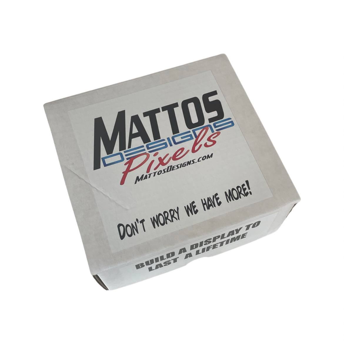 Mattos Designs 12v Resistor Pixels / 4in Spacing / Box of 100ct / xConnect