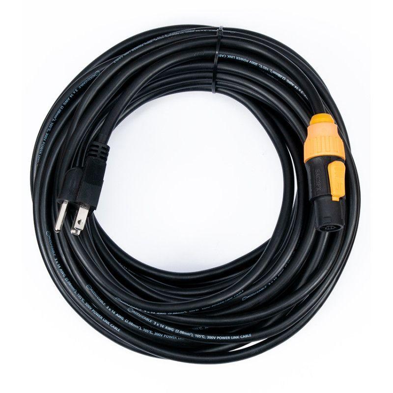 Accu-Cable SIP1MPC100 PowerCON True1 (IP65) Mains Cable - 100'