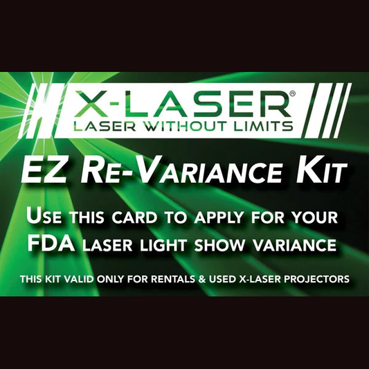 X-Laser EZ Re-Variance Kit (for used & rental lasers)
