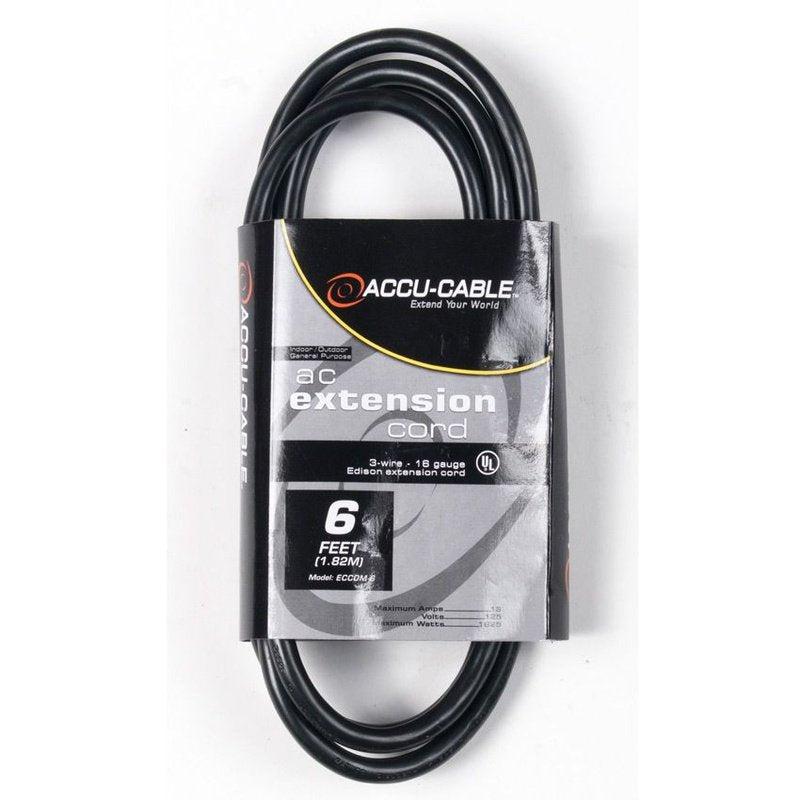 Accu-Cable ECCOM-6 IEC Jumper Cable - 6'